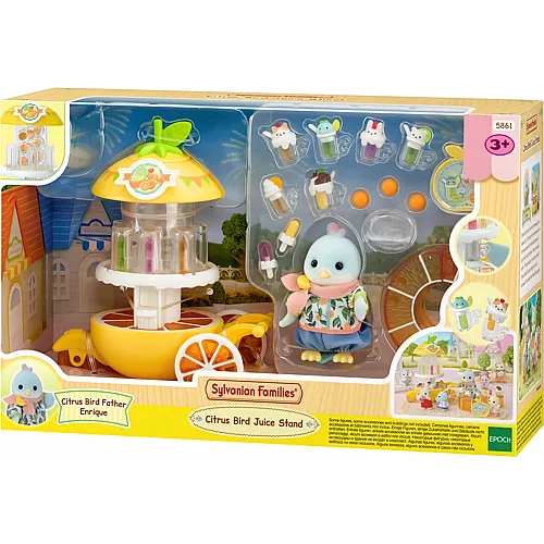 Sylvanian Families Zitronenvogel Saftbar Spielset