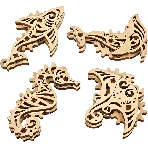 Ugears Model U-fidget Pazifischer X4 33st. (fr-de-en-pol-es-ukr)