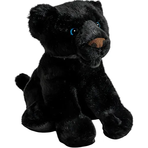 Carl Dick Panther sitzend Schwarz - 28 cm