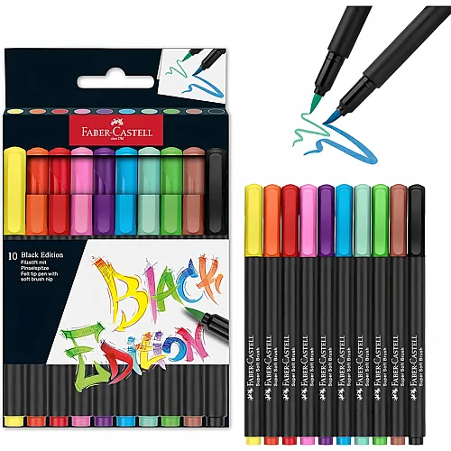 Faber-Castell Filzstifte Black Edition