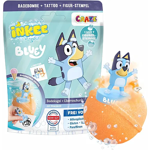 Craze Inkee �berraschungs-Badebombe Bluey