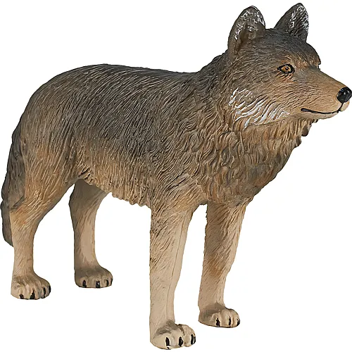 Mojo Wildlife Timberwolf stehend