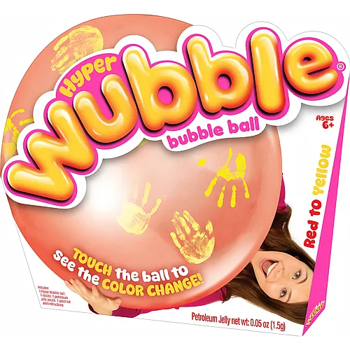 nsi Hyper Wubble Bubble Ball XXL, rot
