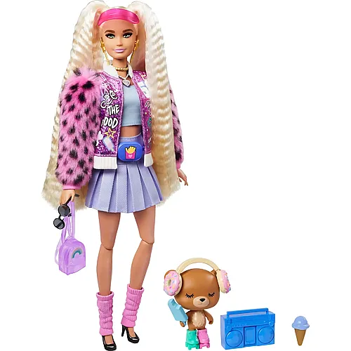 Barbie Puppe mit blonden Zöpfen