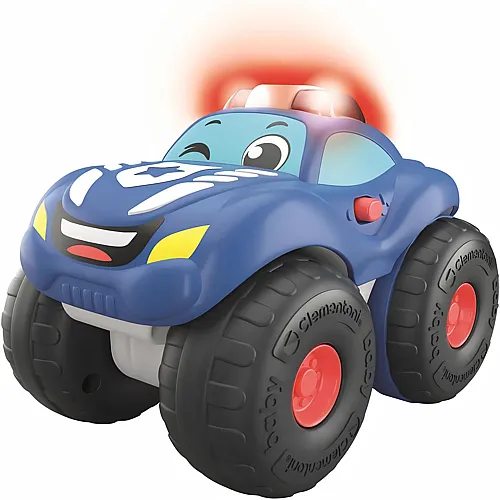 Clementoni Baby Pull back Polizeiauto mit Sound