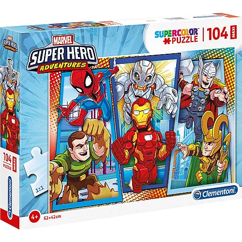 Marvel Super Hero Avengers 104Teile