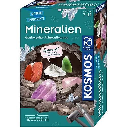 Kosmos Mitbring Experimente Mineralien Ausgrabungs-Set