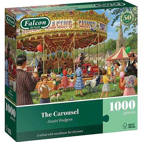 Falcon Puzzle Daniel Rodgers The Carousel - 1000 Teile