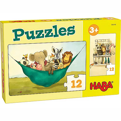 HABA Puzzles Lwe Udo (2x12)