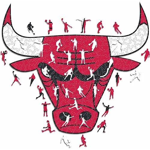 Iconic Puzzle NBA Chicago Bulls Logo (500Teile)