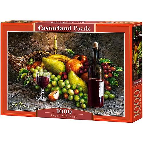 Castorland Puzzle Fruit and Wine - 1000 Teile