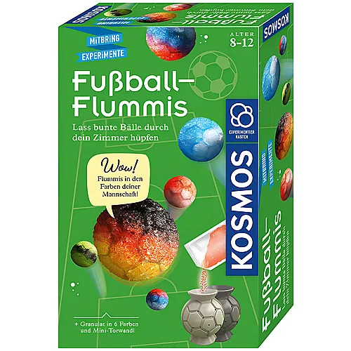 Kosmos Experimentierkasten Fussball-Flummis
