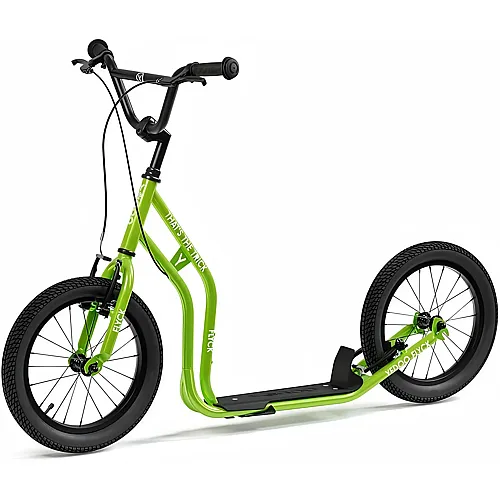 Yedoo Scooter mit Luftr�der Flyck RunRun Gr�n