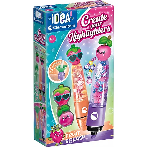 Clementoni Deine Highlighter Set Fr�chte multilingual