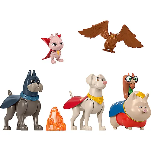 Fisher-Price DC League of Super Pets Action Figur Multi Super Pack