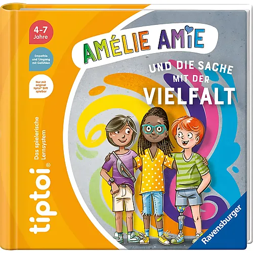 Ravensburger tiptoi Am�lie Amie und die Sache mit der Vielfalt