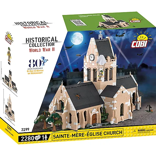 COBI Historical Collection Sainte-M�re-�glise Church (2299)