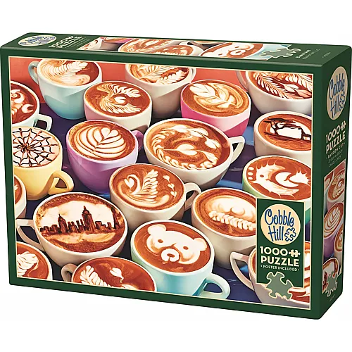 Cobble Hill Puzzle Kaffeekunst - 1000 Teile