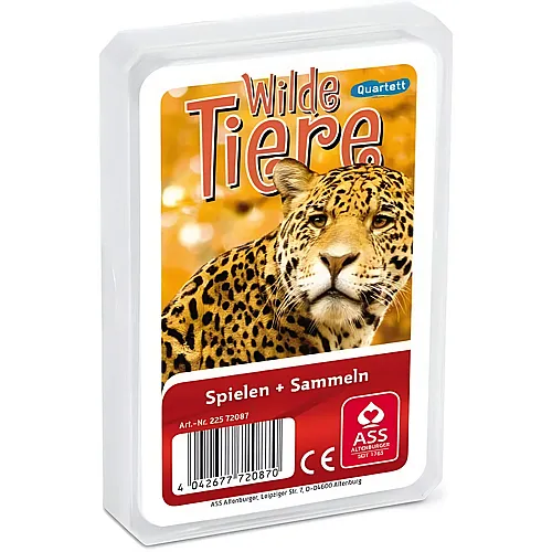 Quartett Wilde Tiere