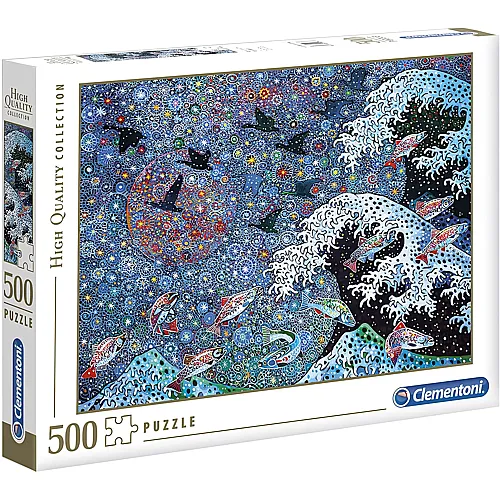Clementoni Puzzle High Quality Collection Tanze mit den Sternen - 500 Teile