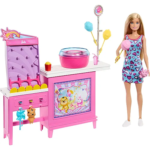 Barbie Malibu Puppe mit Zuckerwatte Spielstand