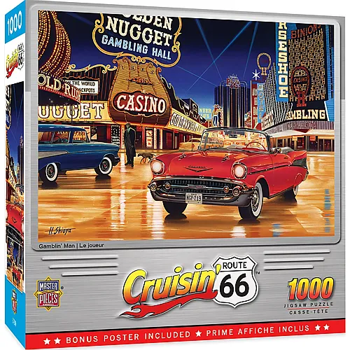 Master Pieces Gamblin' Man - 1000 Teile