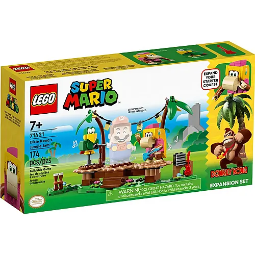 LEGO Super Mario Dixie Kongs Dschungel-Jam  Erweiterungsset (71421)