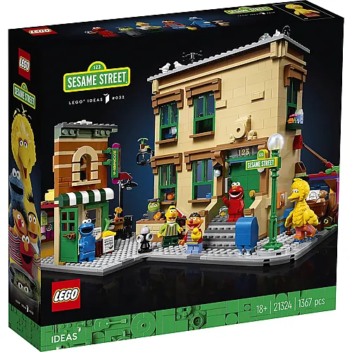 LEGO Ideas 123 Sesamstrasse 21324