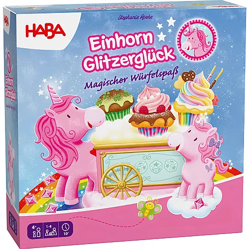 Einhorn Glitzerglück - Magischer Würfelspass