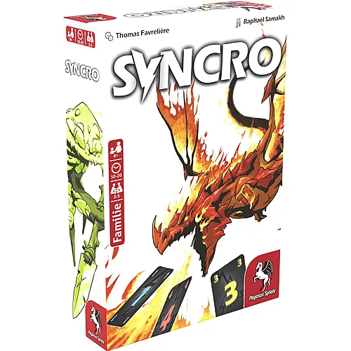 Pegasus Spiele Synchro - Kartenspiel mit Monstern - Deutsch