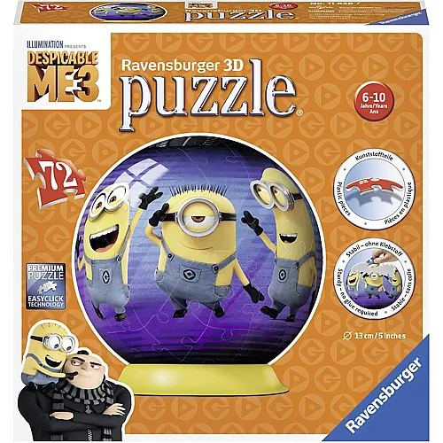 Ravensburger Puzzleball Minions - 72 Teile