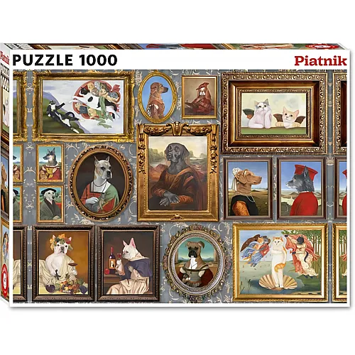 Piatnik Renaissance Menagerie Gallery 1000 Teile