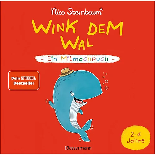 Penguin Wink dem Wal - Mitmachbuch