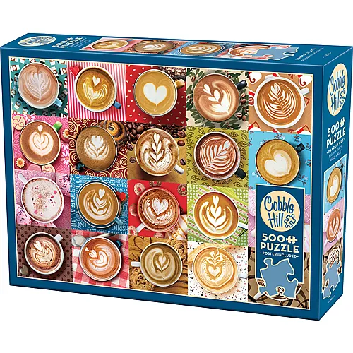 Cobble Hill Puzzle Kaffee von Herzen (500Teile)