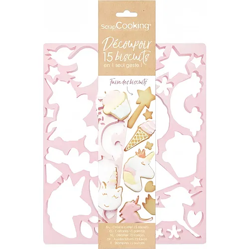 ScrapCooking Multiausstecher Einhorn