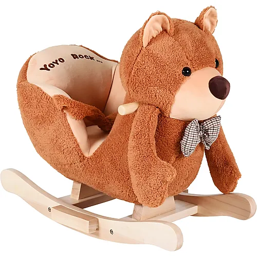 Knorrtoys Schaukeltier B�r Braun