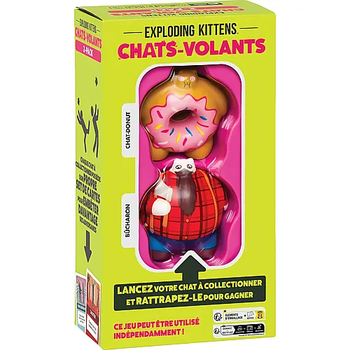 Exploding Kittens Catchables Kittens 2-pack #1 - Fran�ais