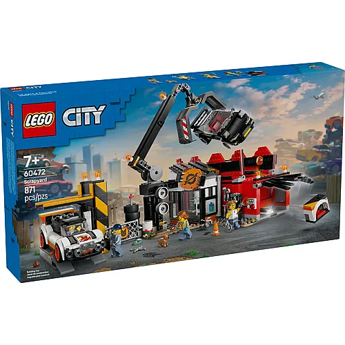 LEGO City Schrottplatz mit Autos 60472