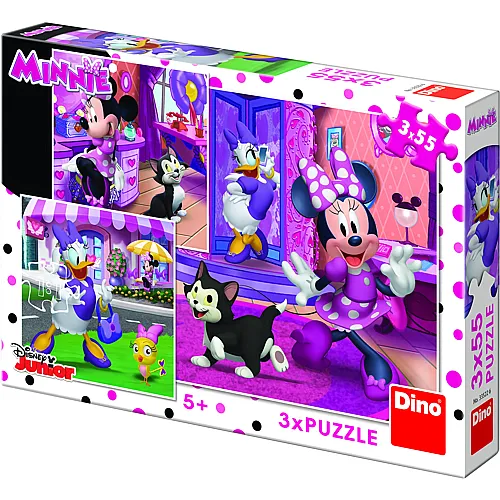 Dino Puzzle Minnie - 55 Teile