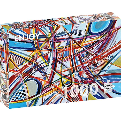 Enjoy Puzzle Curves - 1000 Teile
