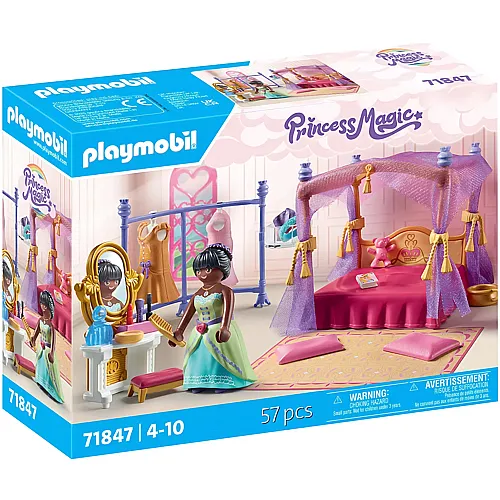 Prinzessinnen-Schlafzimmer mit Ankleide 71847