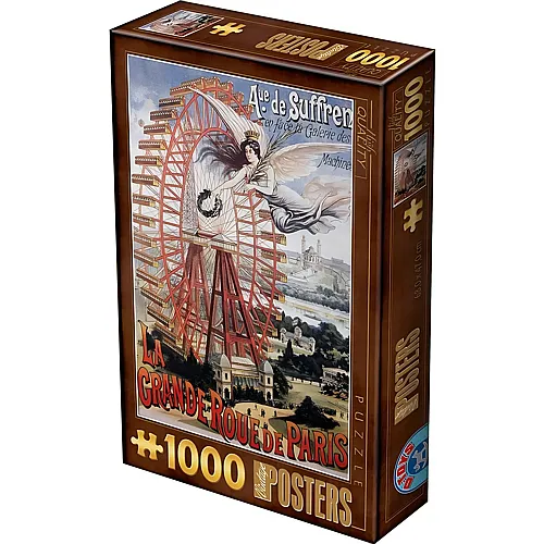 DToys Puzzle La Grande Roue de Paris (1000Teile)