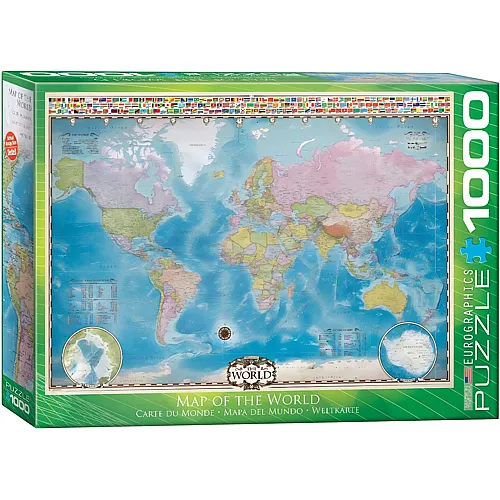 Map of the World 1000Teile