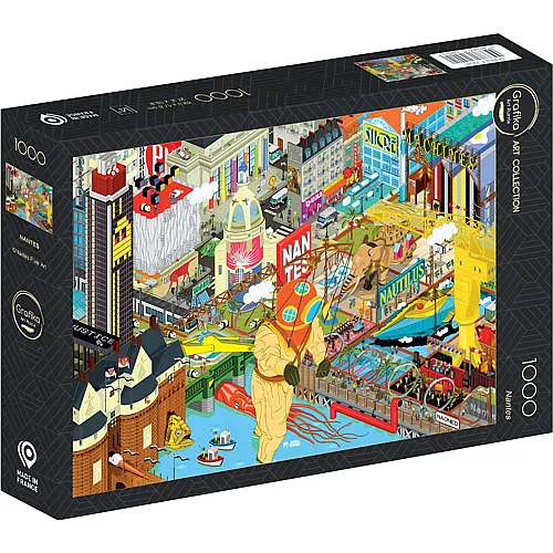 Grafika Puzzle Art Collection Nantes - 1000 Teile
