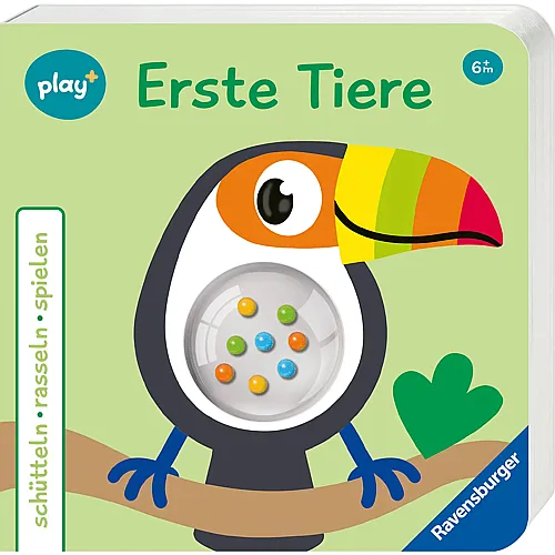 Ravensburger play+ sch�tteln, rasseln, spielen: Erste Tiere