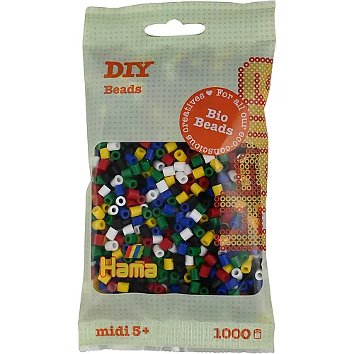 Hama Midi DIY B�gelperlen Helle Farbmischung - 1000 Teile