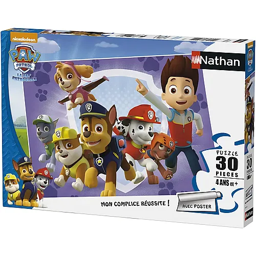 Nathan Puzzle Paw Patrol - 30 Teile
