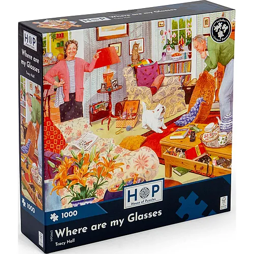 HOP - House of Puzzles Where are my Glasses (1000Teile)