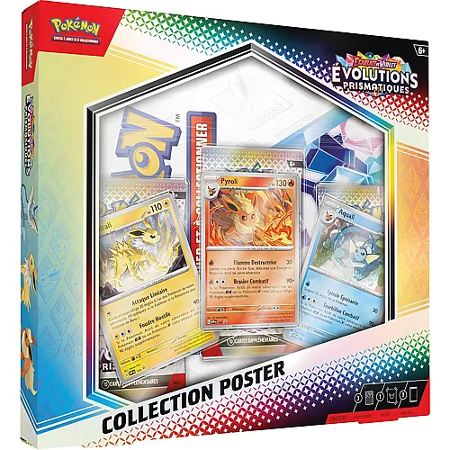 Pok�mon TCG �carlate et Violet Pok�mon Collection Poster - Franz�sisch