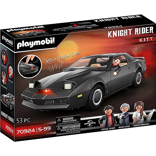 PLAYMOBIL Licensed Cars Knight Rider - K.I.T.T. (70924)